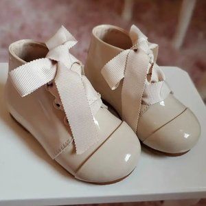 Patent Leather Booties